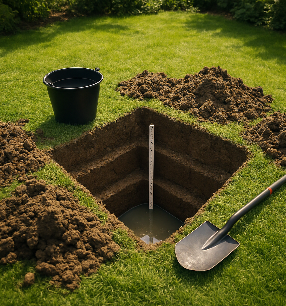 Испытательный шурф.