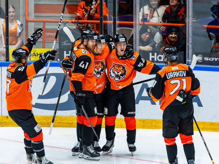     Разобрались по-хозяйски: «Амур» в Хабаровске снова переиграл «Нефтехимик». Фото: ХК "Амур"