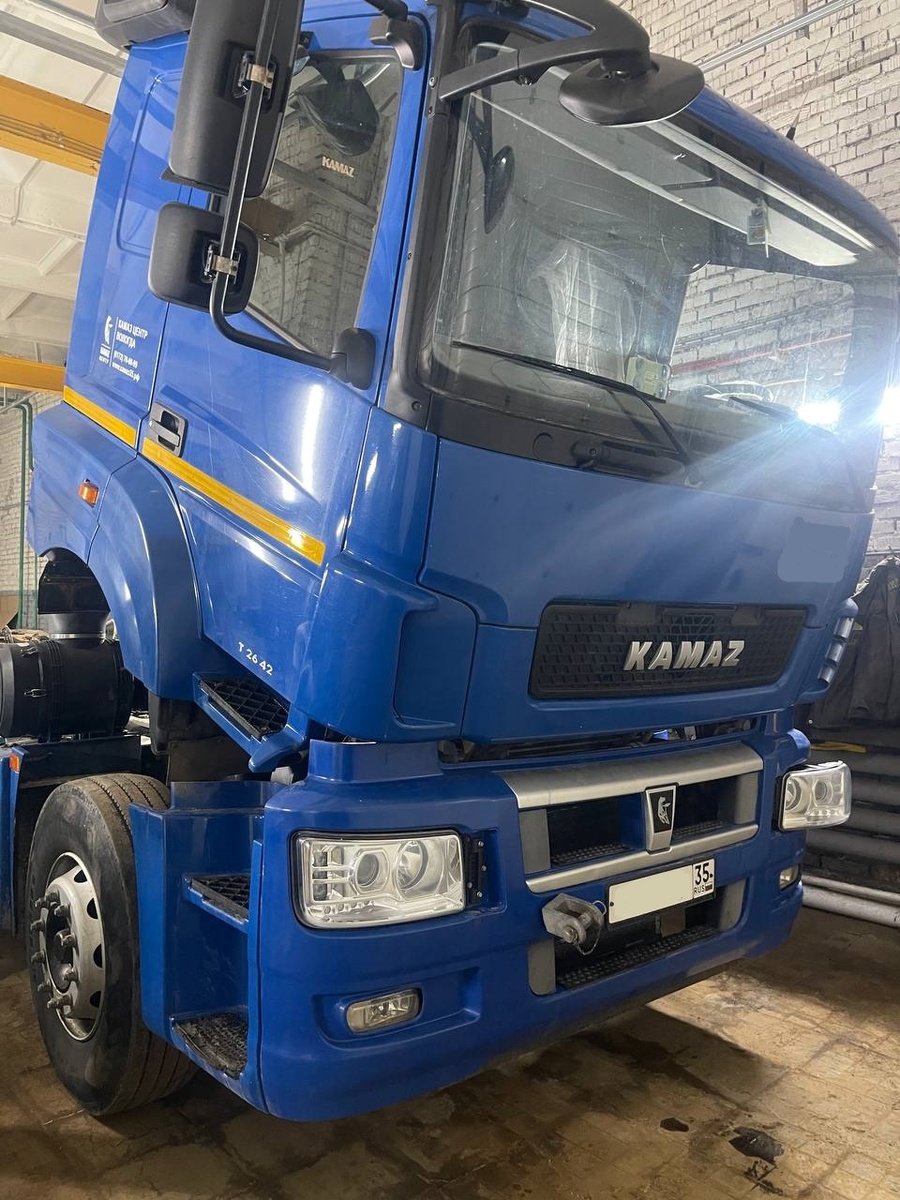 КАМАЗ 2642 поколения К4 — прибыл к нам уже с некорректно отключенной системой SCR