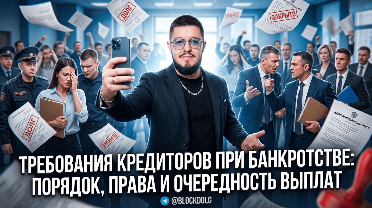    Требования кредиторов при банкротстве: порядок, права и очередность выплат Максим