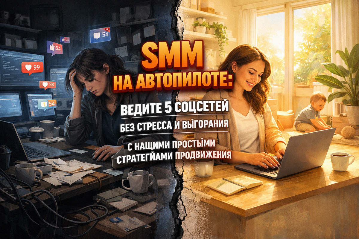    Как вести соцсети без выгорания? Узнайте секреты SMM на автопилоте! Эффективное продвижение, кросспостинг и забота о контенте. Артём Качанов