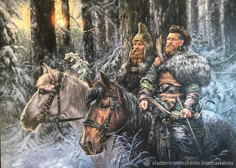 Скифы. Художник Владимир Меньшенин