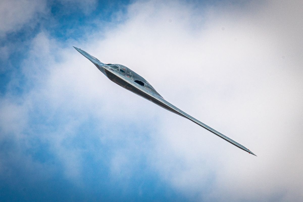    Необычные очертания самолета обусловлены требованиями малой радиолокационной заметности./Wikimedia Commons