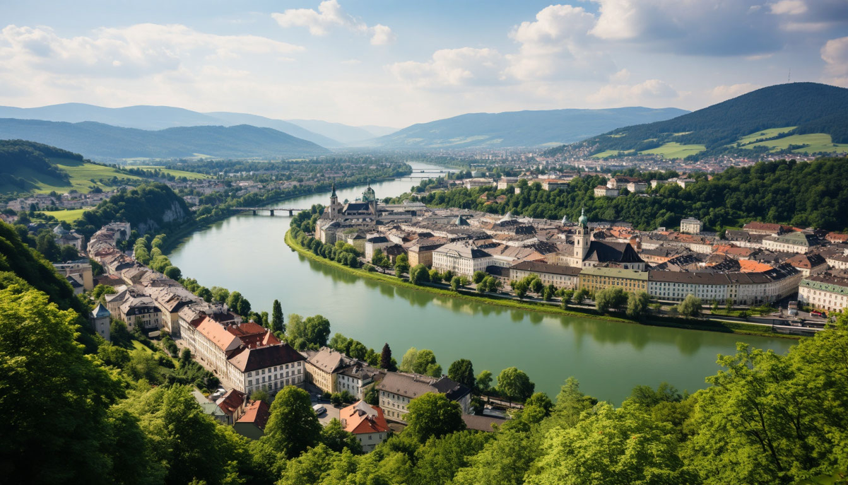Все способы добраться Вена → Зальцбург