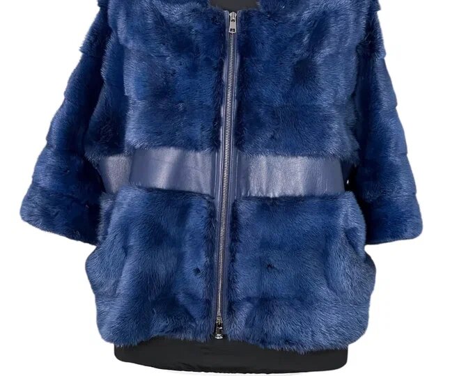 Реконструкция необычной куртки из меха норки (часть 2)