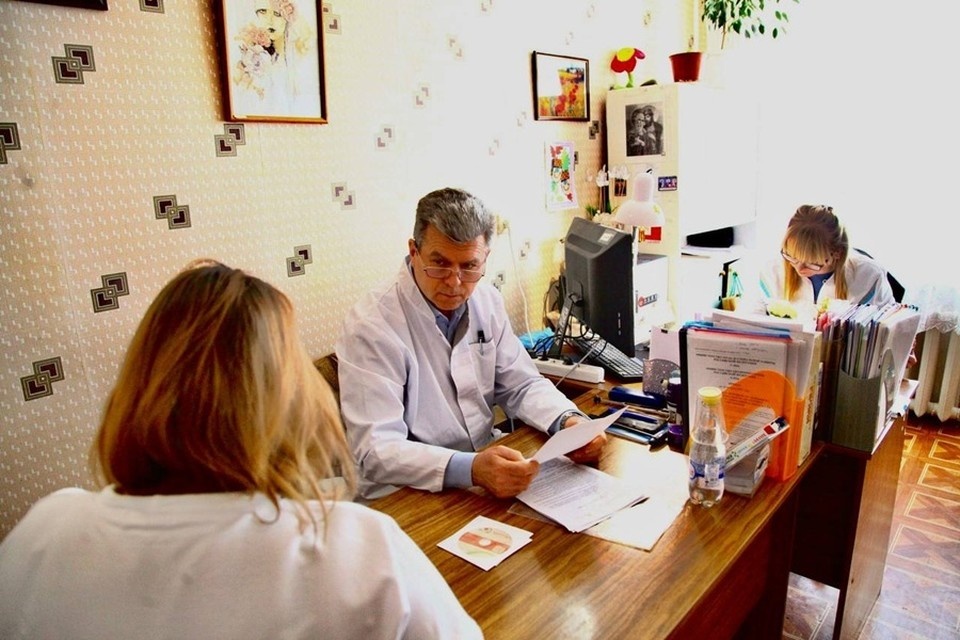    В Комсомольском ДНР медики «Профессорского патруля» приняли первых пациентов. Фото: ТГ/Пушилин