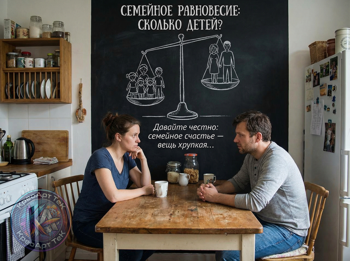 👪 Семейное равновесие: сколько детей «должно» быть?