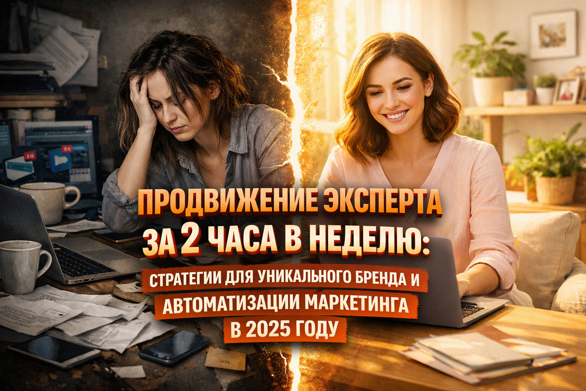    Хотите стать заметным экспертом всего за 2 часа в неделю? Узнайте эффективные стратегии продвижения личного бренда и услуг! Артём Качанов