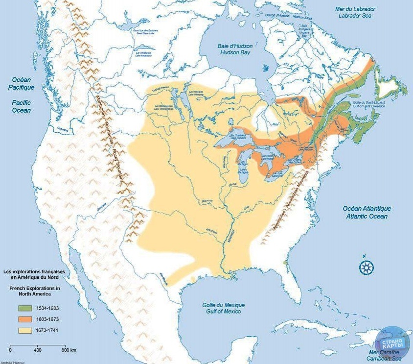 Французские владения в Северной Америке