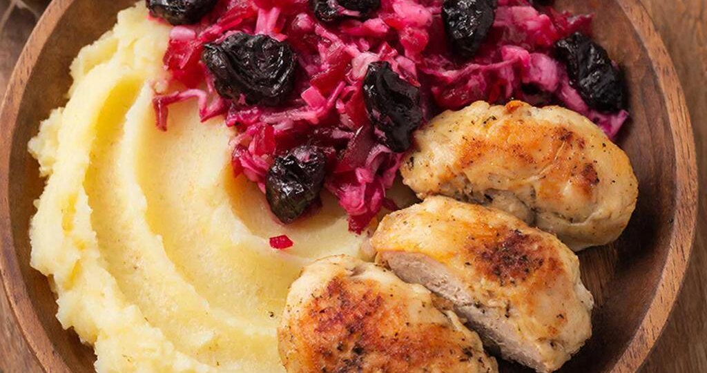 Отличный варинат обеда при подагре