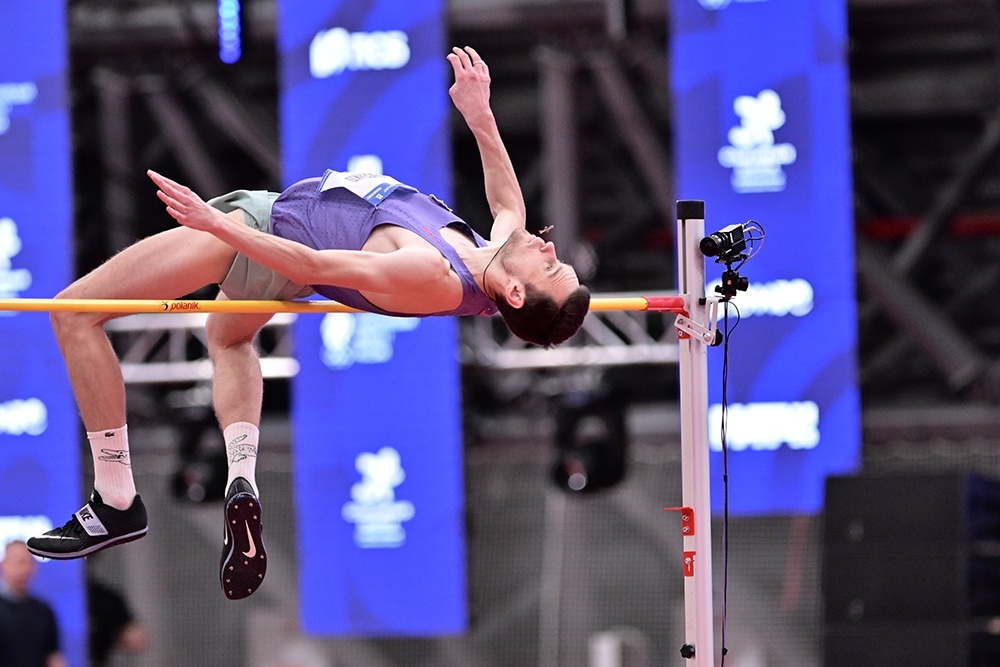    Данилу Лысенко для победы хватило высоты 2,30 м. Но у него есть потенциал брать планку выше. / Владимир Сотник/ВФЛА