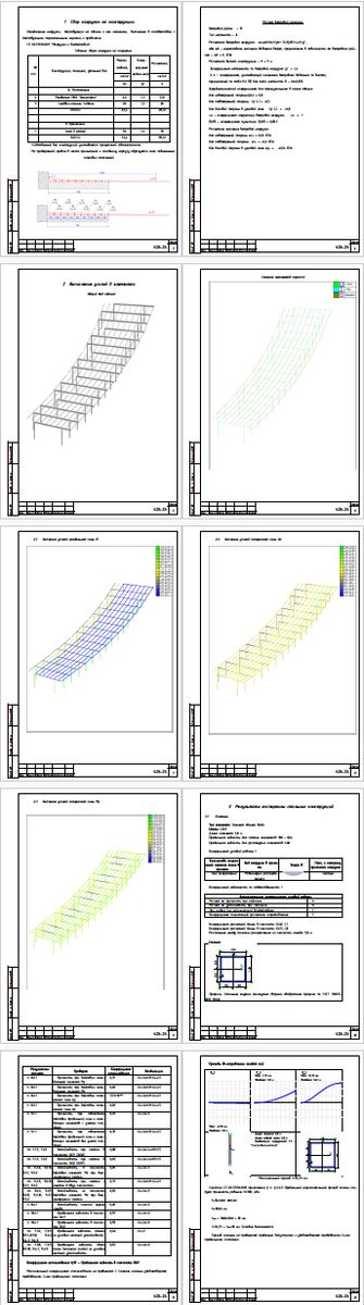 Скриншот пояснительной записки Расчетоной части.