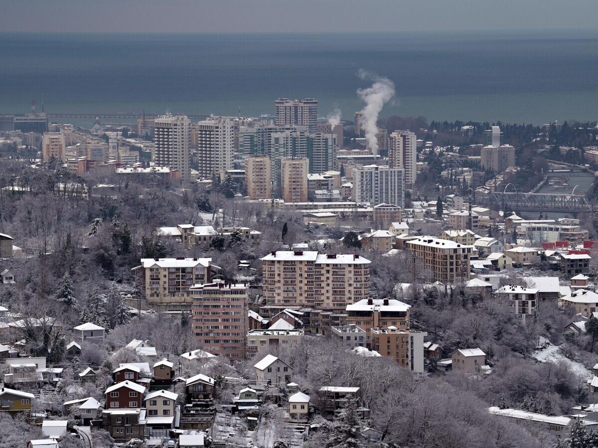    Вид на Сочи | © РИА Новости / Артур Лебедев