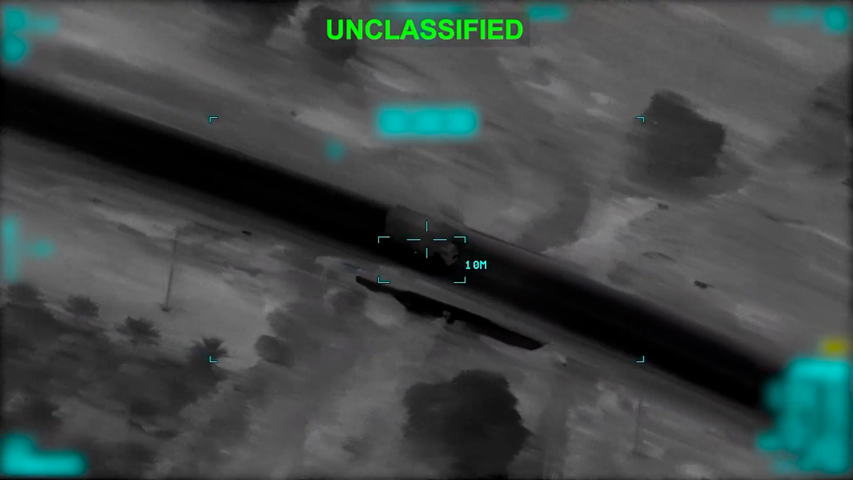    Пентагон показал уничтожение иранский ракет