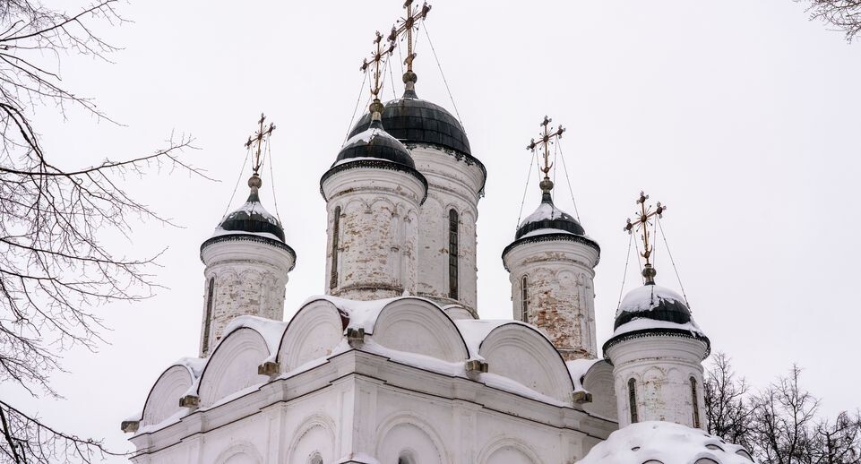    Церковь Преображения Господня в селе Большие Вяземы Одинцовского округа / Медиасток.рф