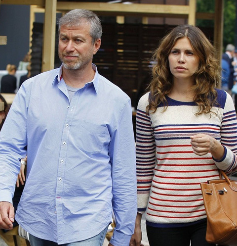    Роман Абрамович и Дарья Жукова в период их брака.