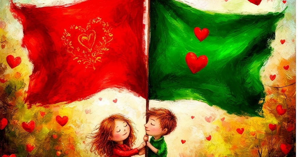Красные и зелёные флажки в любви: как выбрать партнёра, который действительно заботится о вас