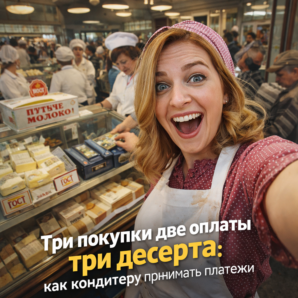    Как кондитеру организовать удобную оплату: от десертов до чеков admin