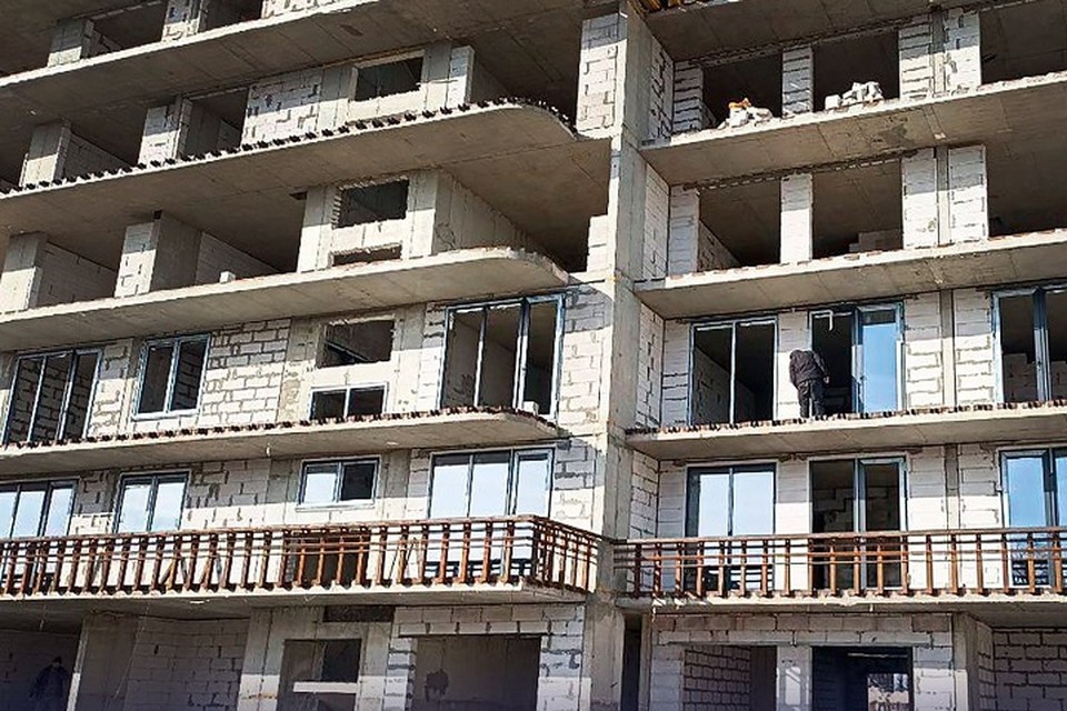    В Левобережном районе Мариуполя строят жилой комплекс «Мари». Фото: Корпорация развития Донбасса