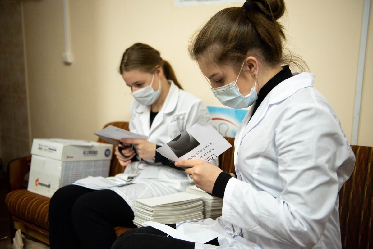    Студенты-медики. Фото: «Республика» / Лилия Кончакова