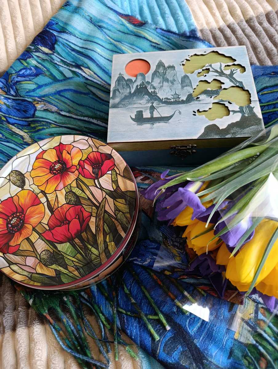 Часть подарочков от мужа🎁💐