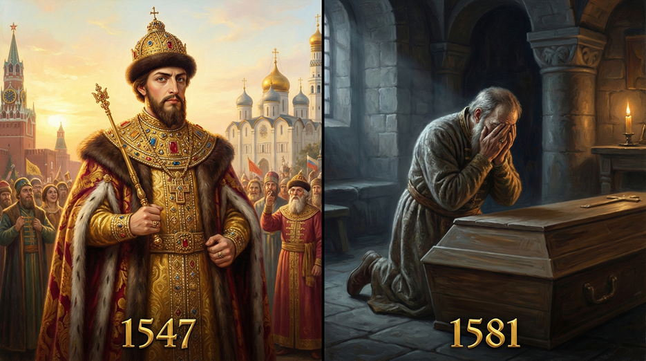 Тридцать четыре года между триумфом и этим подвалом. И одна секунда ярости