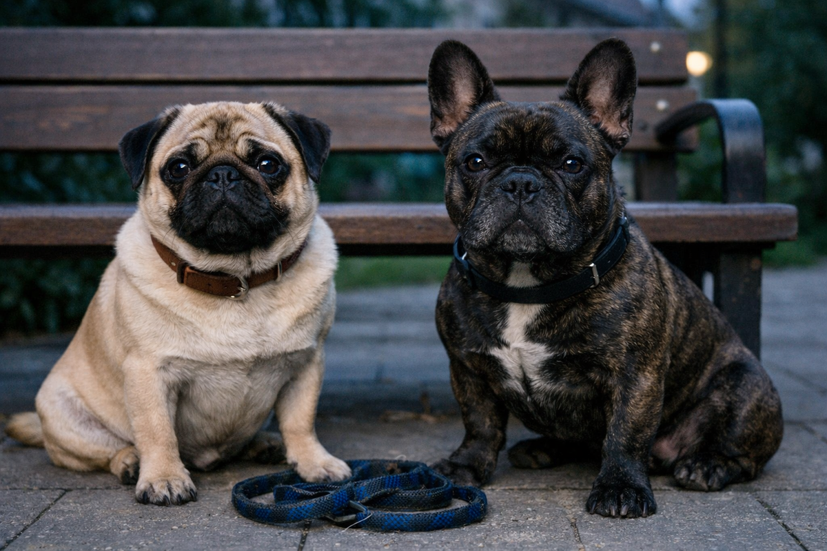 Две похожие мордочки и разные привычки