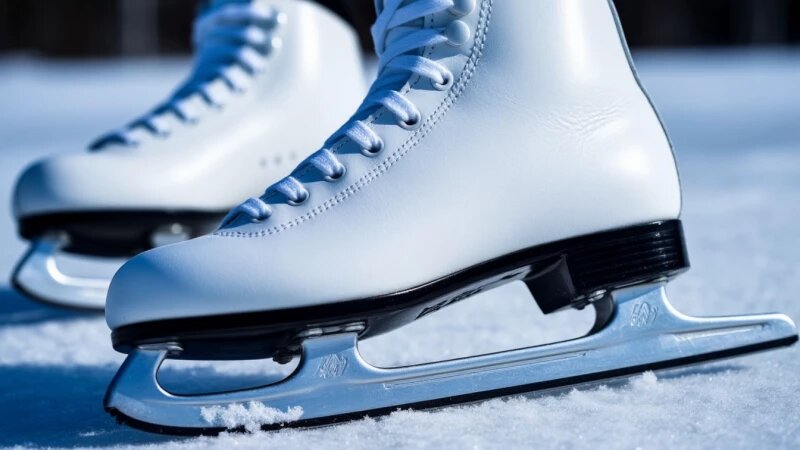     Коньки. Фигурное катание. Спорт. Нейросети