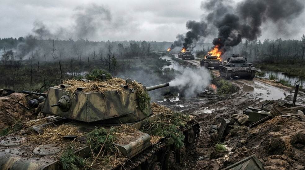 Один против двадцати двух. Идеальная засада Зиновия Колобанова.