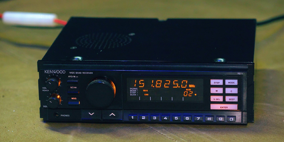 Kenwood RZ-1 — когда «сканер» был настоящим чудом