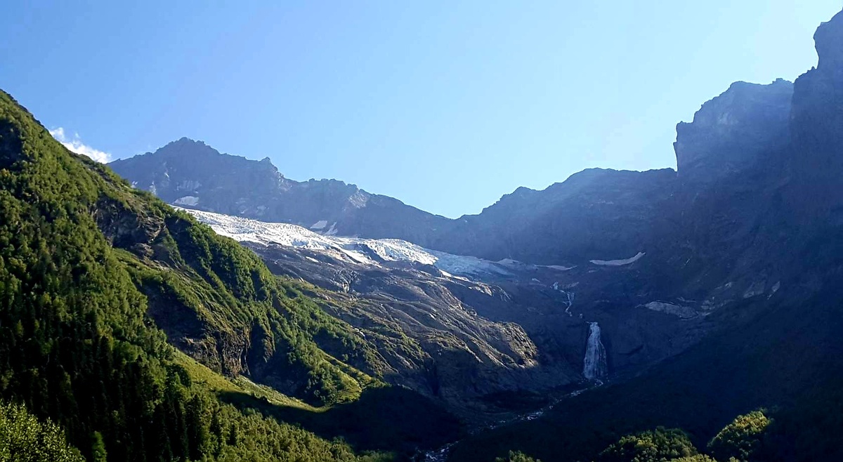Суфруджу и ледник Птыш