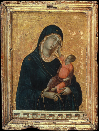 Дуччо. Мадонна Строганова
