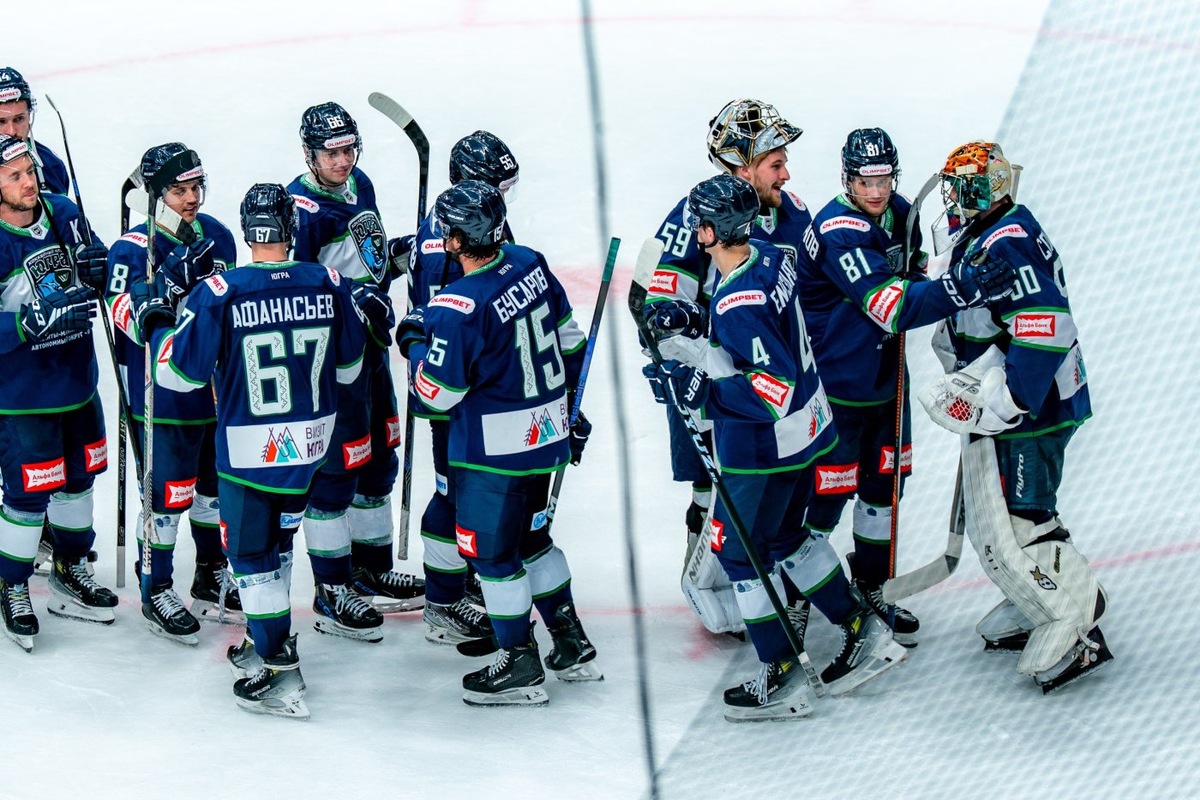    «Югра» дома одержала трудовую победу над питерским СКА-ВМФ