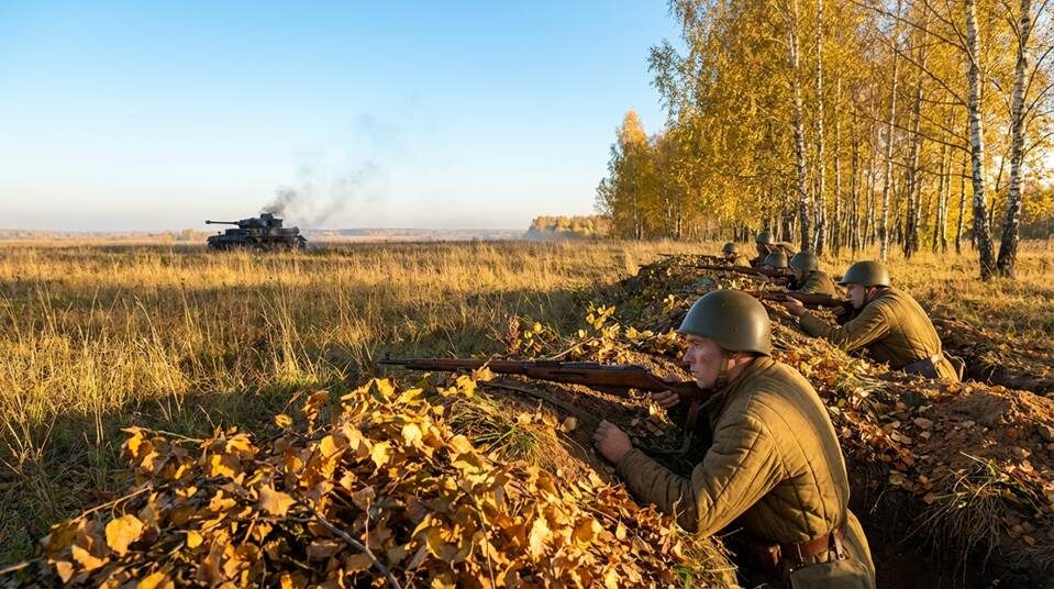 Их подвиг подарил Москве драгоценное время. Они держались под ярким осенним солнцем, когда надежды, казалось, уже не было.