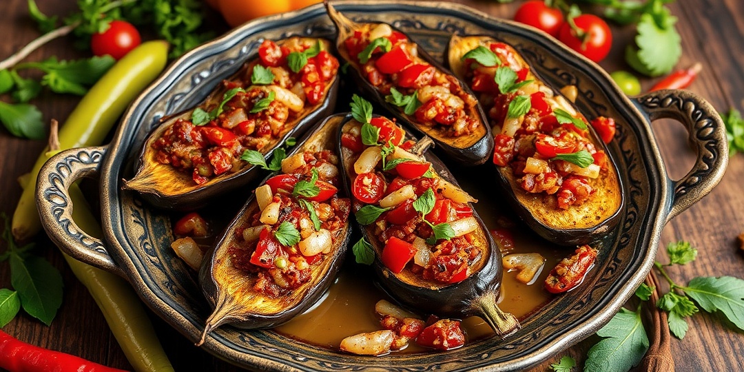 История +рецепт: "Имам баялды" легендарное блюдо, от которого захватывает дух..🍆✨