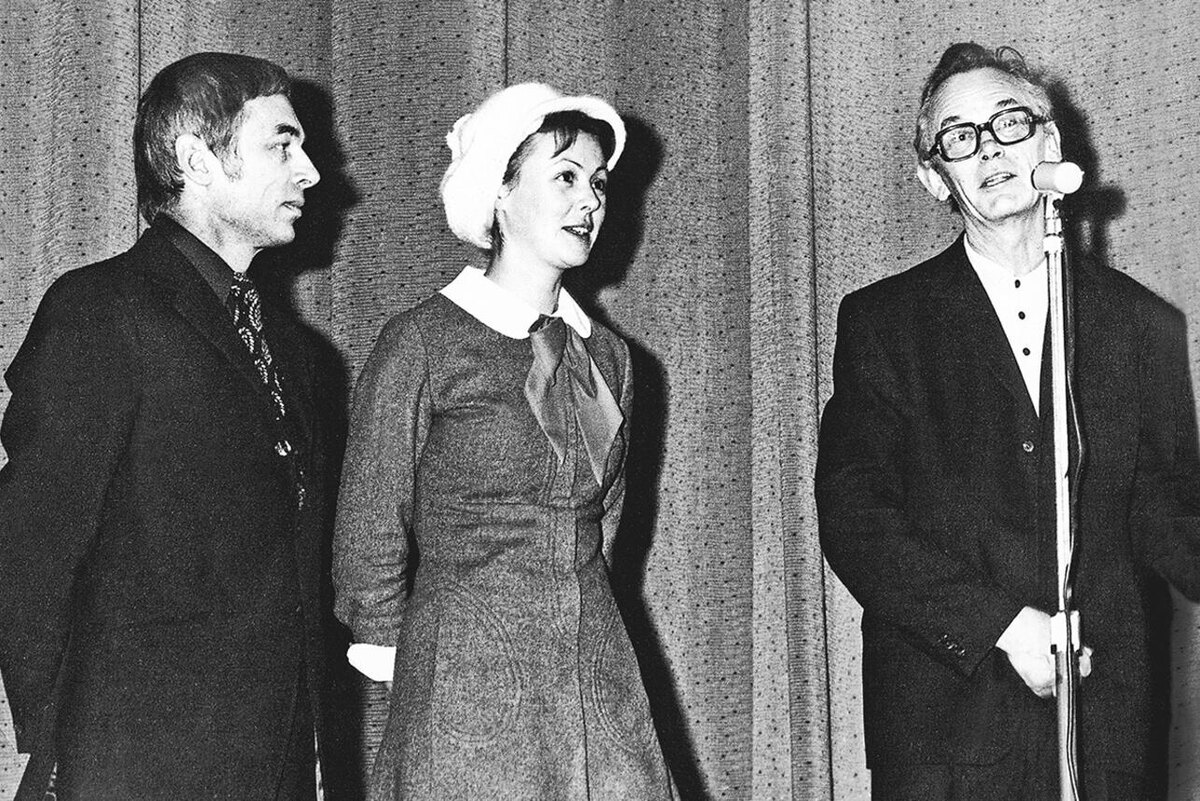 Александр Зацепин, Наталья Селезнева и Леонид Гайдай