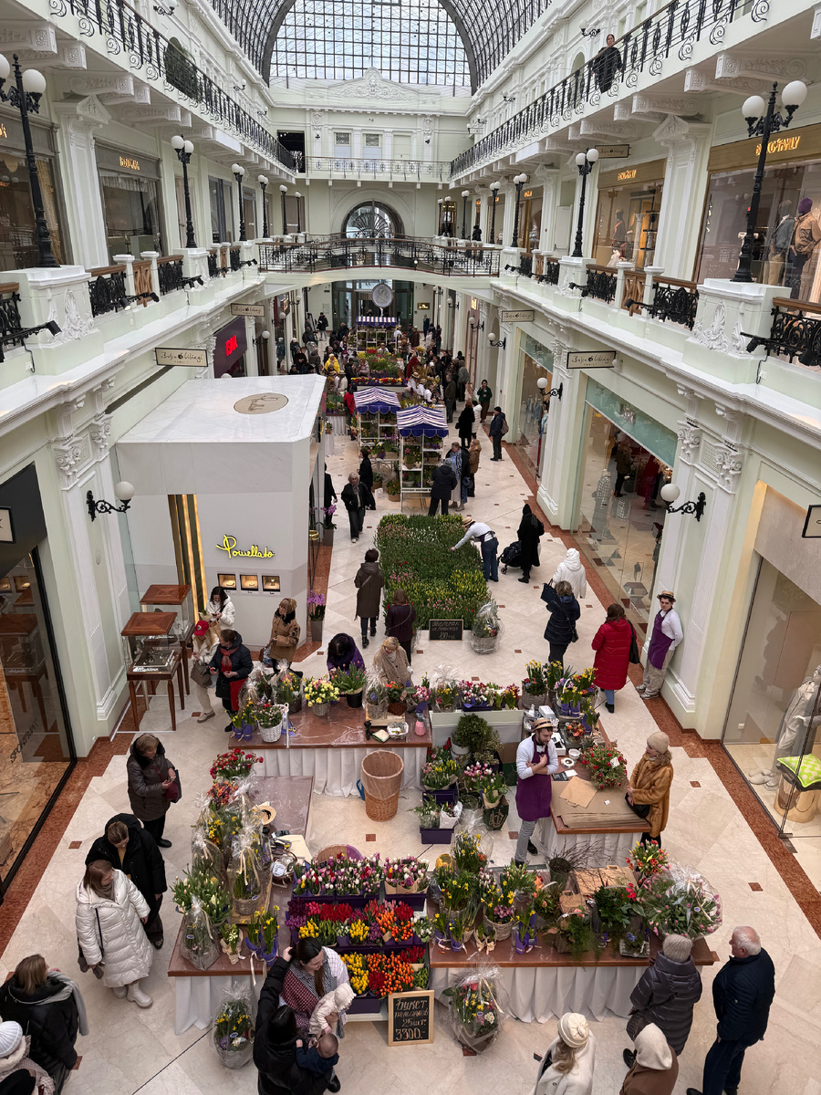 Когда галерея превращается в оранжерею...