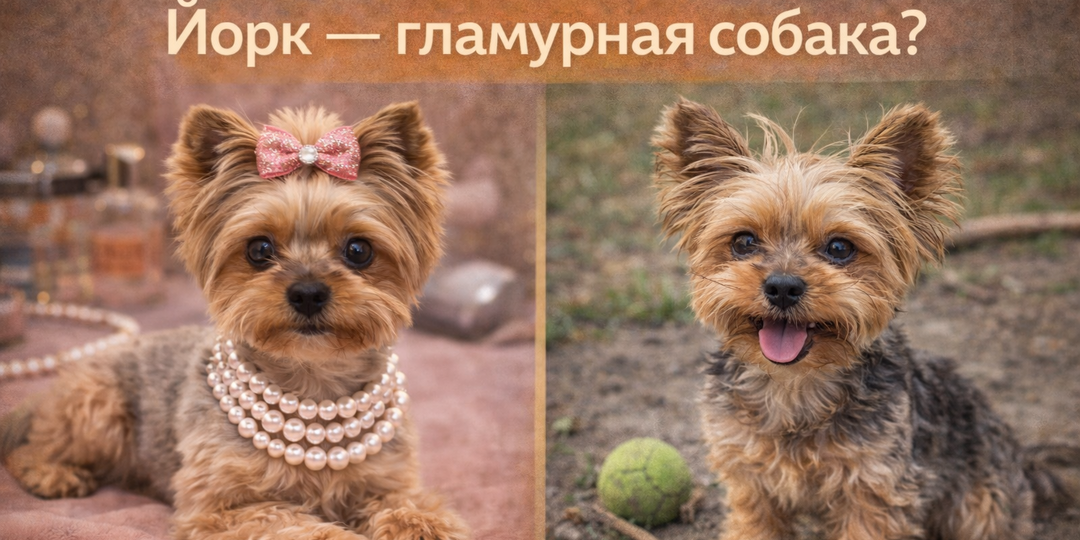 Мифы о йорках.  Почему йорк не оправдывает ожиданий — и при чём здесь гламур