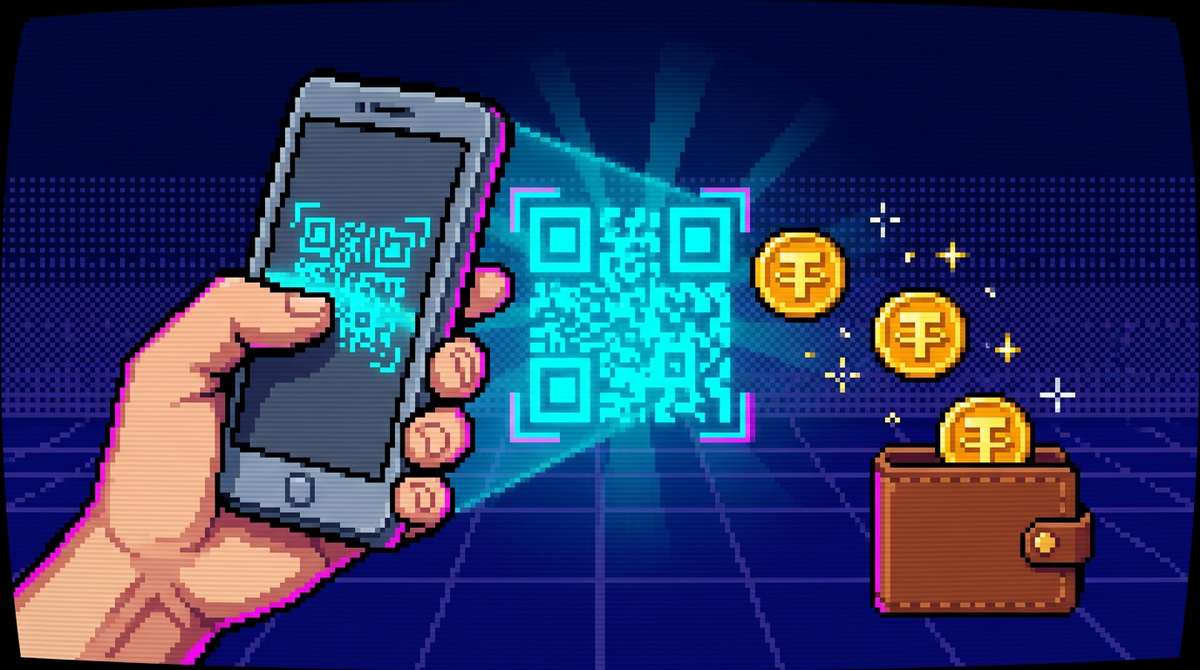 Как купить USDT по QR-коду в 2026 году: моментальная покупка криптовалюты через сканирование без бирж и P2P-рисков