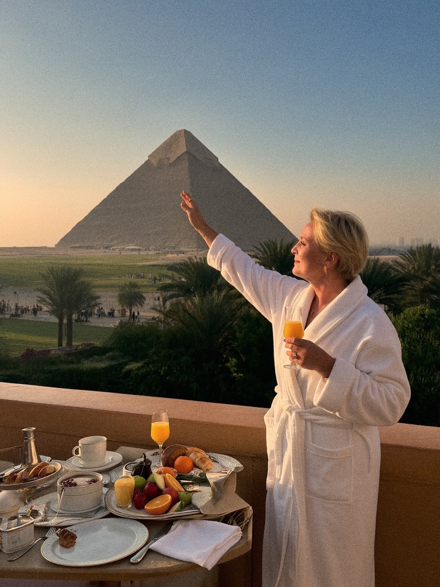 Светлана Пермякова в Египте