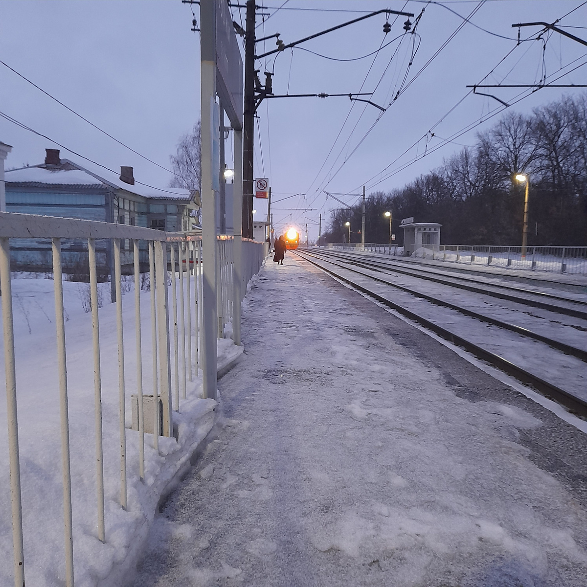 Утро на посту