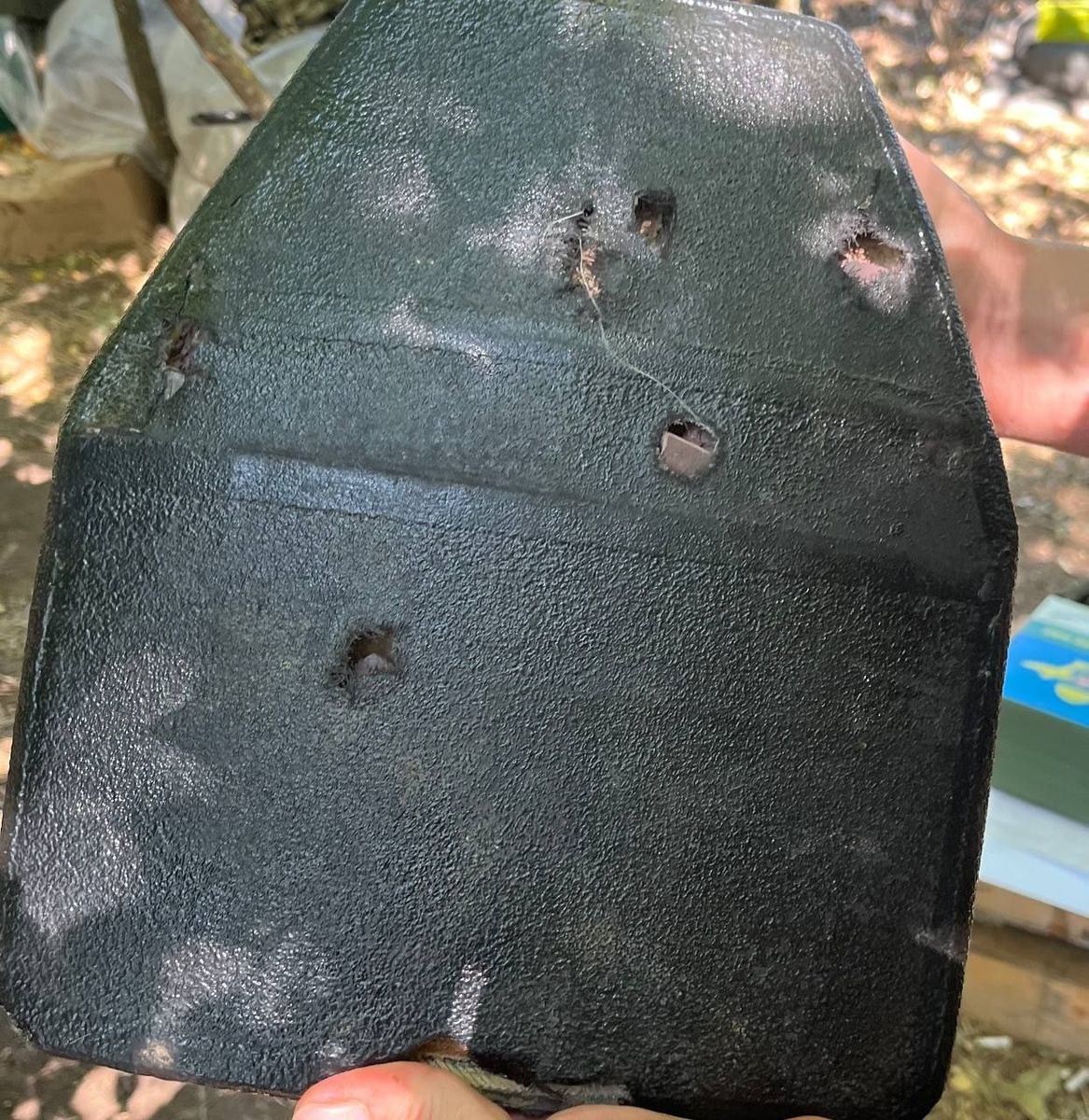 Плита из бронежилета Винни