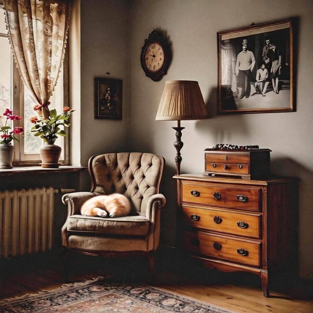 Помните «Три волшебные краски»? Тогда мы искали цвет. Новая история — о поиске смысла. В квартире, где пахнет пирогами и воском, а рыжий кот Марк взирает на мир с королевским спокойствием, случилось необъяснимое. Предметы начали исчезать. Первым пропал постер — мост между прошлым и настоящим. И это только начало ✨