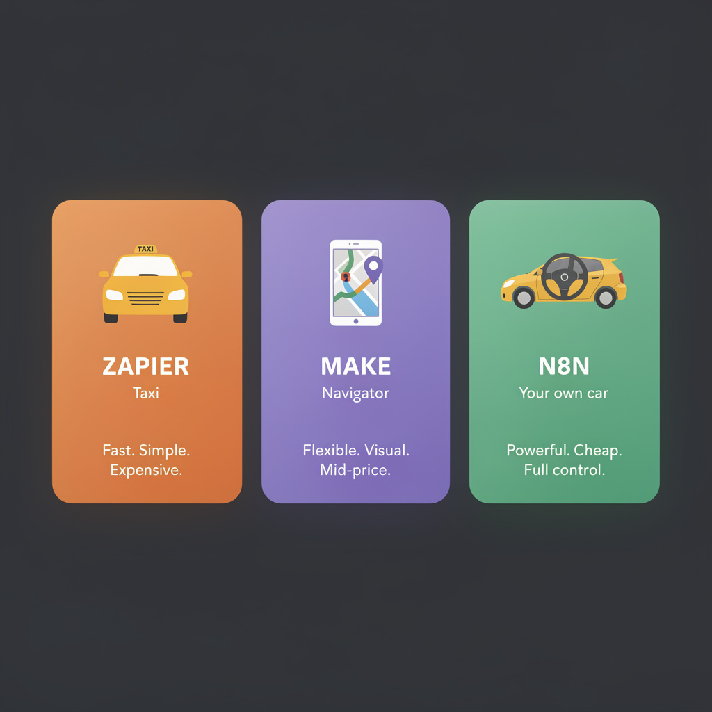 Три платформы — три философии