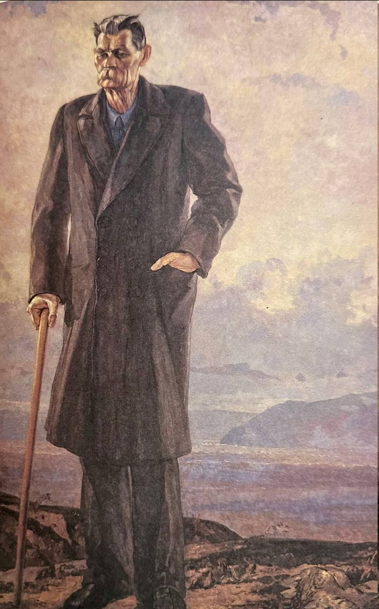 Павел Корин. «Портрет А.М.Горького». 1932
