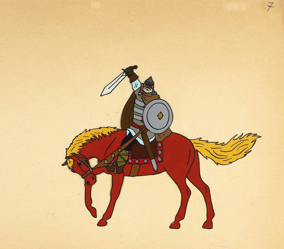 Кадр из «Лебеди Непрядвы»