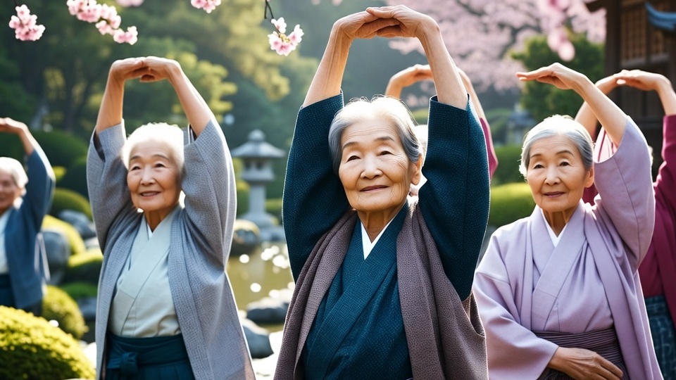 Долголетие японцев: 5 привычек для здоровья после 60