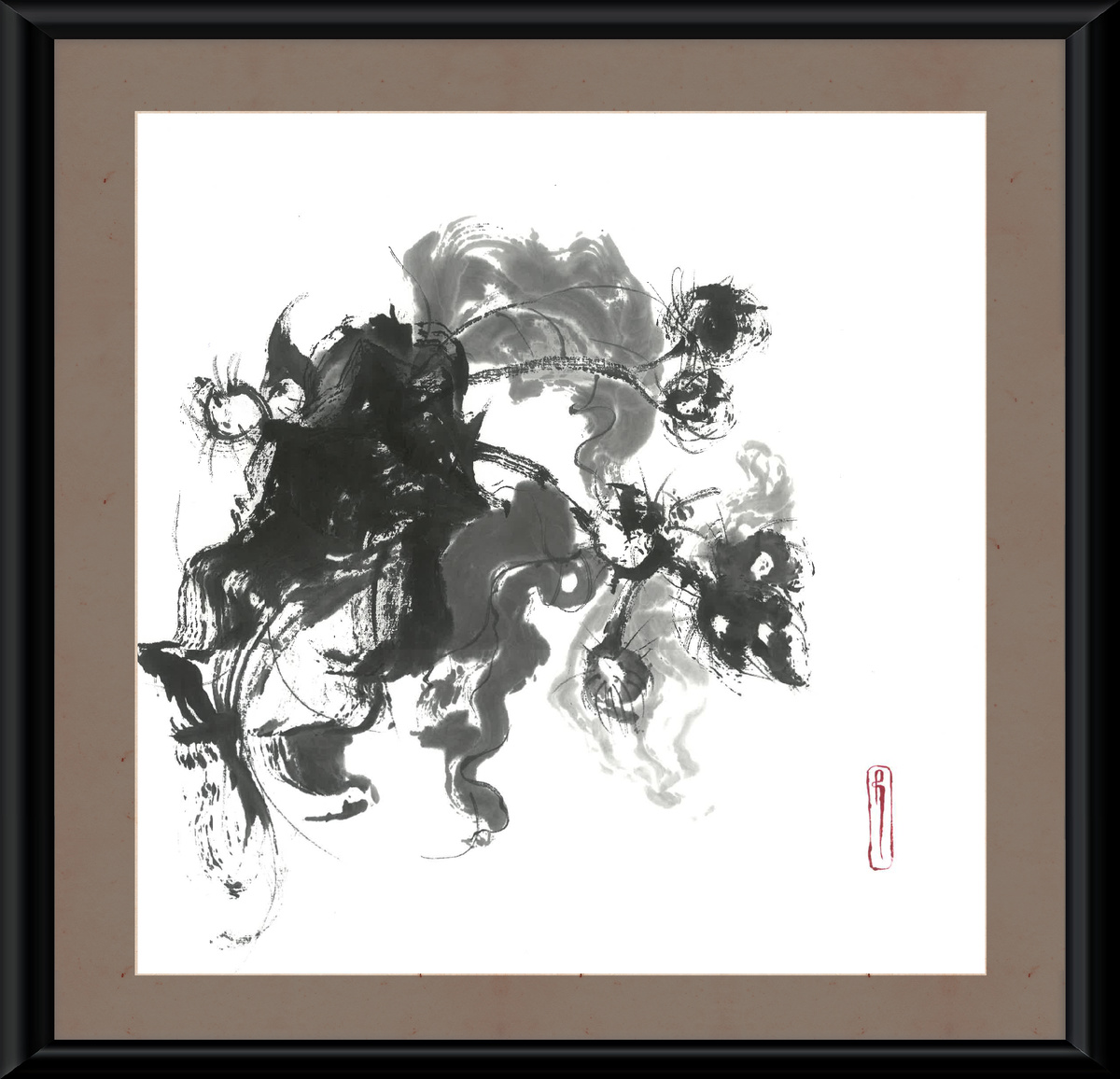 Одна из первых работ. "Лопух"