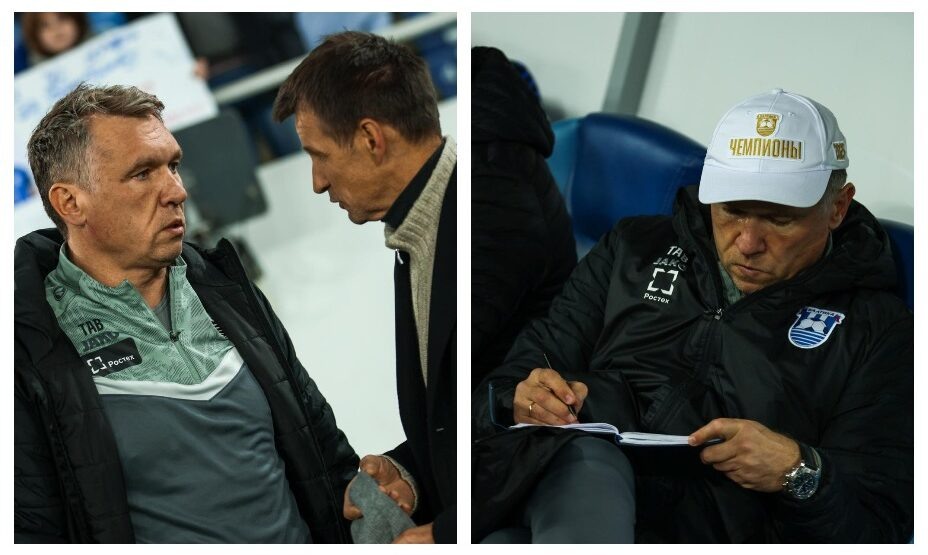    Талалаев вернулся к «Балтике» в кепке с надписью «Чемпионы». Фото: коллаж