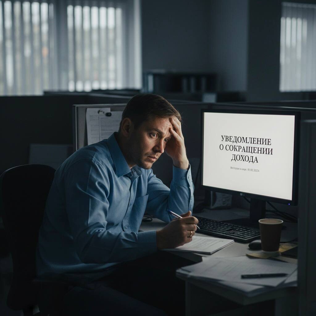 Когда нет резерва, любое падение дохода становится стрессом